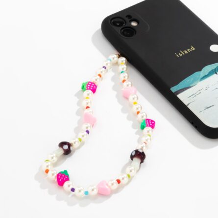 Trending Pearl Deluxe Mobile Phone Strap Phone Case Hanging Cord - Image 7
