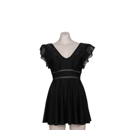 Elegant Waves Modest One Piece Swimsuit Swimskirt - Image 5