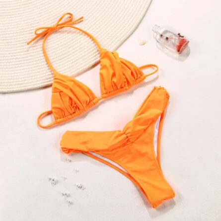 Tropical Bliss Triangle Bikini Set – Bild 7