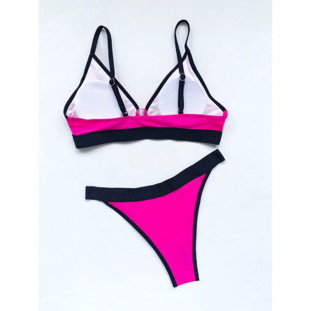 New Sexy Splicing Two Piece Bikini Set – Bild 14