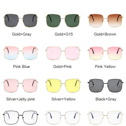 Sunny Days Fashion Square Sunglasses for Women – Bild 21