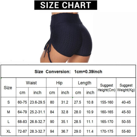 FitFemme High Waist Drawstring Sports Shorts - Image 23