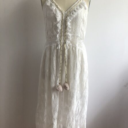 Boho Bliss Tassel Lace Dress – Bild 9