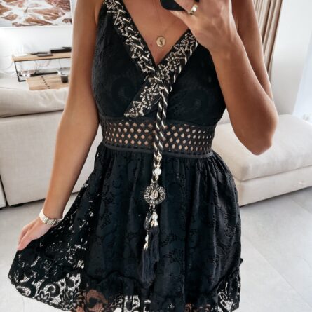 Boho Bliss Tassel Lace Dress – Bild 19