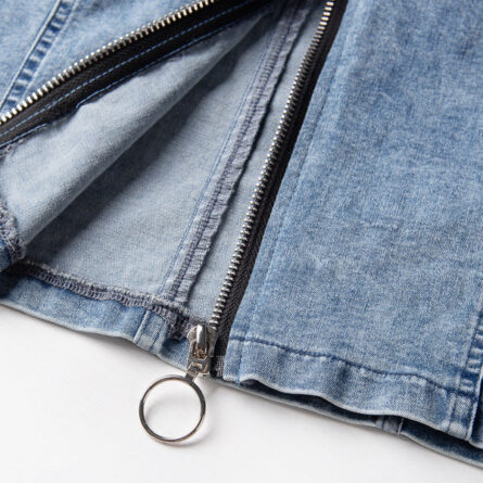 Denim Dreaming Mini Dress - Image 13
