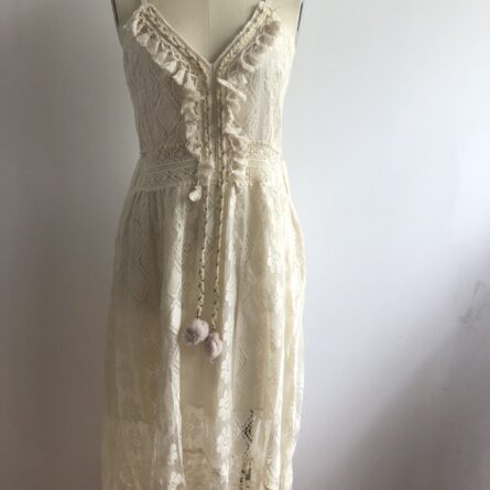 Boho Bliss Tassel Lace Dress – Bild 8