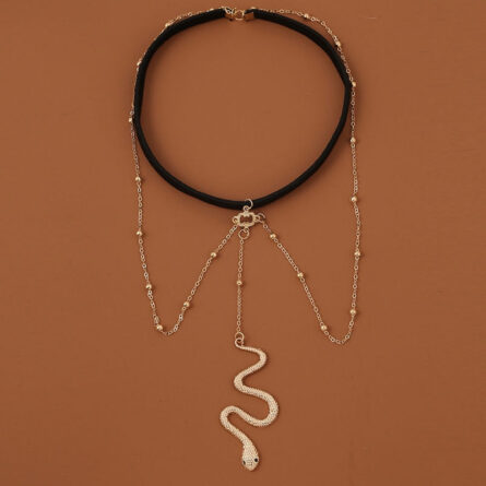 Snake Pearl Thigh Leg Chain – Bild 7