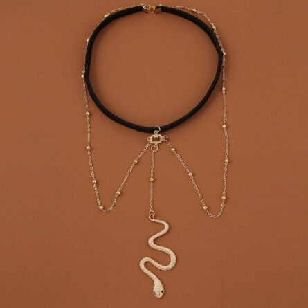 Snake Pearl Thigh Leg Chain – Bild 11
