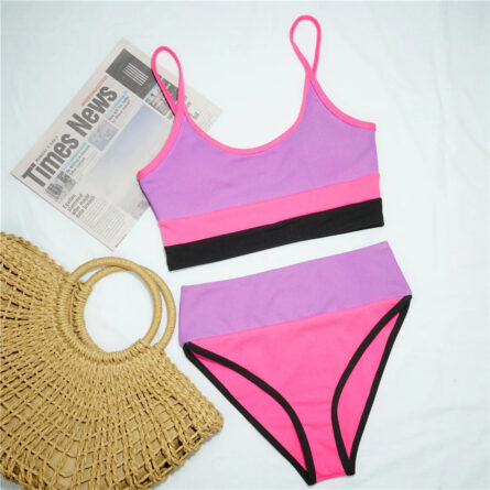 Seaside Serenity Colorblock Bikini - Image 40