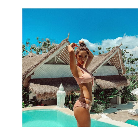 Bali Sunrise Sexy Hollow Out Two Piece Pink Bikini – Bild 21
