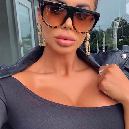 Beach Goddess Oversized Sunglasses For Women UV400 – Bild 2