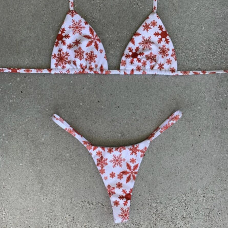 Christmas Micro Thong Bikini - Image 10
