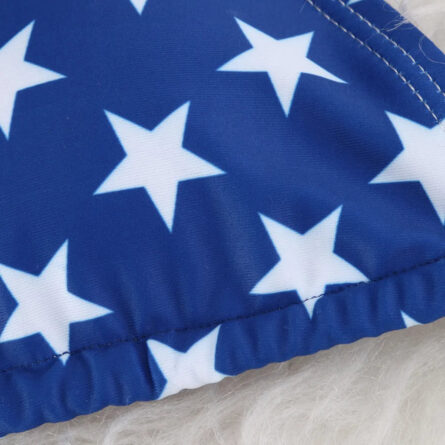 Stunning American Flag Bikini Top - Image 4