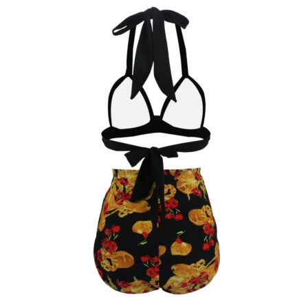 Retro Queen Halter High Waist Bikini - Image 36