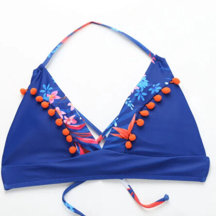 Anabella Blue High Waisted Bikini - Image 9