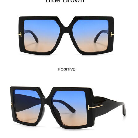 Rome Love Square Oversized Sunglasses for Women - Image 28