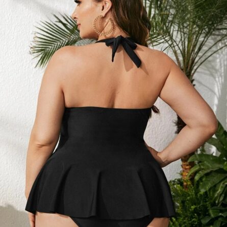 Sienna Mesh Plus Size Swimsuit - Image 4