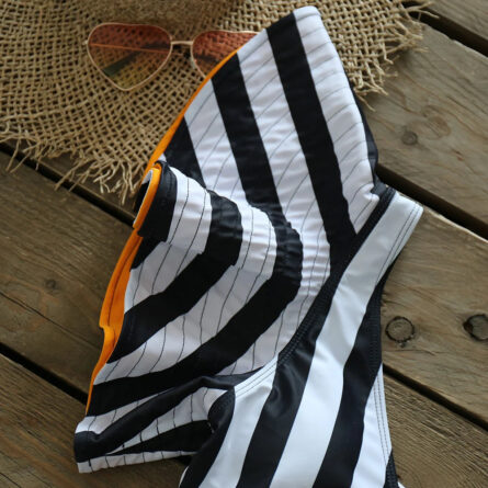 Summer Symphony Ruffled Bandage Belted Bikini - Image 4