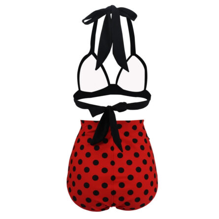 Retro Queen Halter High Waist Bikini - Image 44
