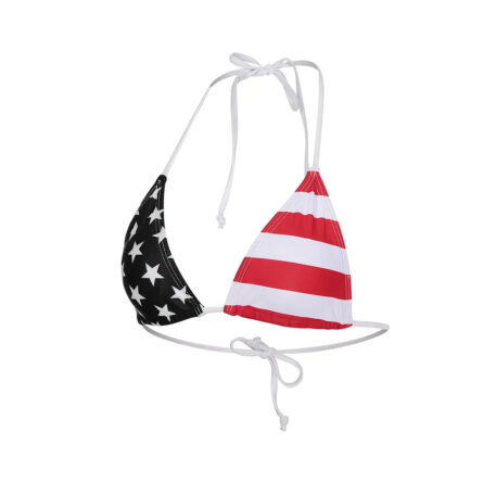 Stunning American Flag Bikini Top - Image 32