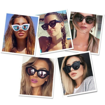 Diamond Oasis Cat Eye Sunglasses UV400 – Bild 2