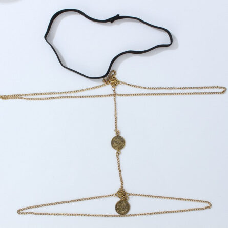 Stunning Boho Thigh Leg Chain – Bild 13
