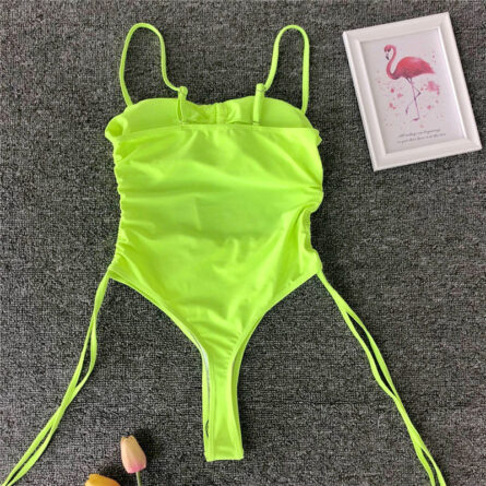 Tassel Dreams Underboob High Cut Out Swimsuit - Image 56