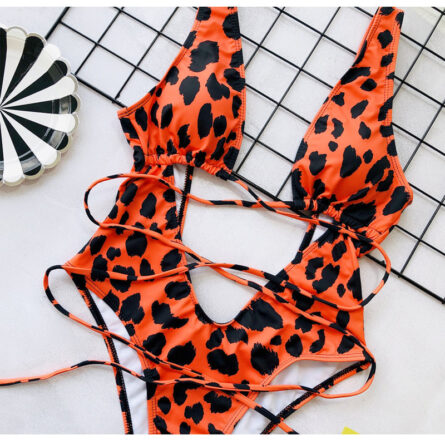 Hailey Strappy Waist Cut Out Swimsuit - Image 66