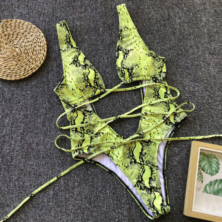 Hailey Strappy Waist Cut Out Swimsuit - Image 46
