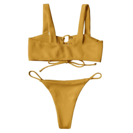 Malibu Lace Up Bikini Set - Image 26