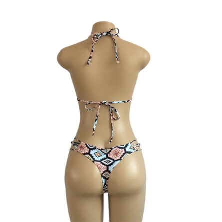 Stella Sexy Strappy Cut Out Bandage Cheeky Bikini - Image 14