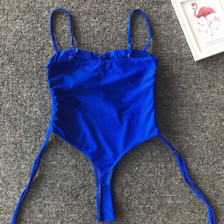 Tassel Dreams Underboob High Cut Out Swimsuit - Image 51
