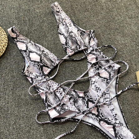 Hailey Strappy Waist Cut Out Swimsuit - Image 42