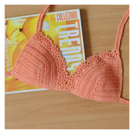 Handmade Crochet Bohemian Bikini Top – Bild 22