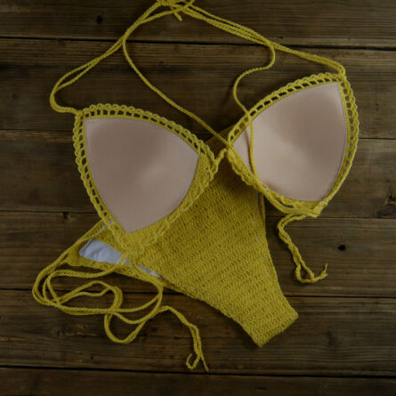 Handmade Sun-Kissed Crochet Boho Bikini - Image 52