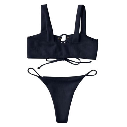 Malibu Lace Up Bikini Set - Image 28