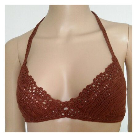 Handmade Crochet Bohemian Bikini Top – Bild 11