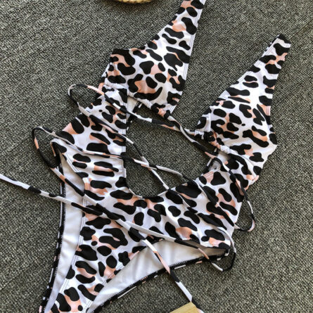 Hailey Strappy Waist Cut Out Swimsuit - Image 60