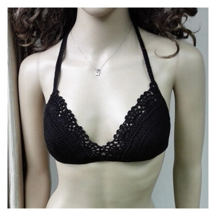 Handmade Crochet Bohemian Bikini Top – Bild 15