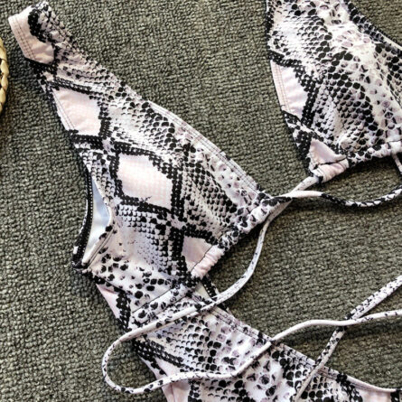 Hailey Strappy Waist Cut Out Swimsuit - Image 44