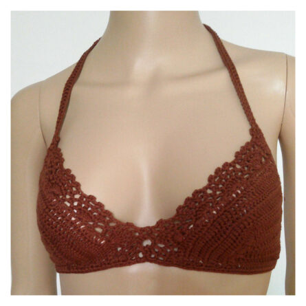 Handmade Crochet Bohemian Bikini Top – Bild 16