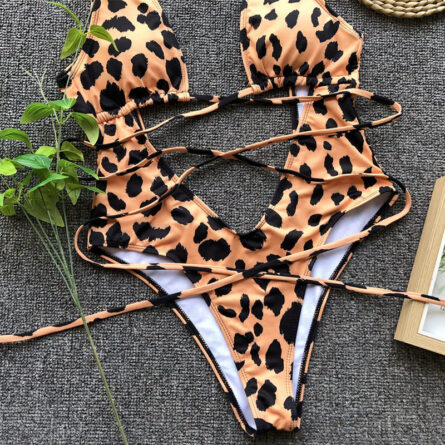 Hailey Strappy Waist Cut Out Swimsuit - Image 38