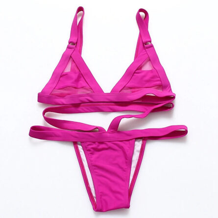 Mesh Sensation Transparent Cut Out Bikini - Image 14