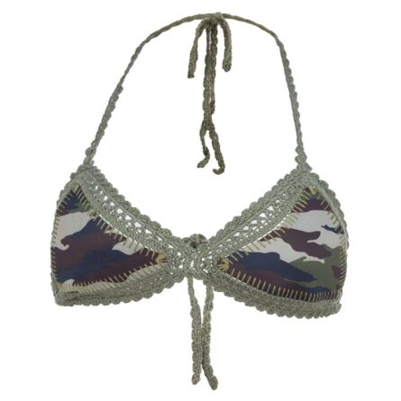 Camouflage Crochet Neoprene Bikini Set - Image 7