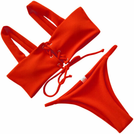 Malibu Lace Up Bikini Set - Image 31