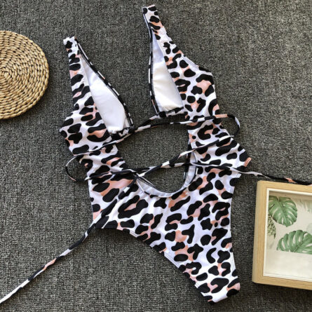 Hailey Strappy Waist Cut Out Swimsuit - Image 58