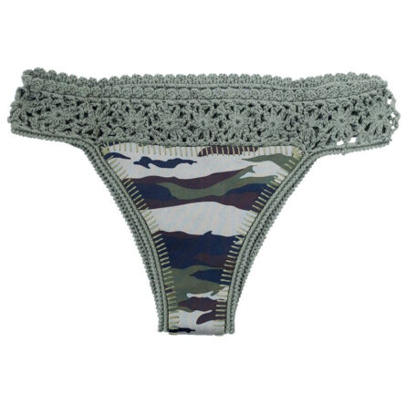 Camouflage Crochet Neoprene Bikini Set - Image 6