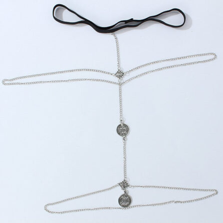 Stunning Boho Thigh Leg Chain – Bild 12