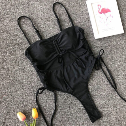 Tassel Dreams Underboob High Cut Out Swimsuit - Image 54