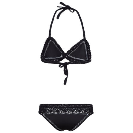 Sun Gaze Premium Halter Triangle Crochet Bikini – Bild 16